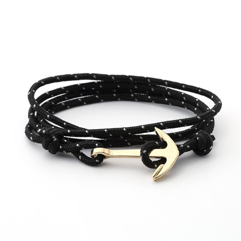 Men's Anchor Design Multilayer Bracelet - Oceans2u.com